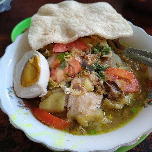 Nasi Soto Ayam Kampung menu Kedai Biru Daun 36, Kaliwates