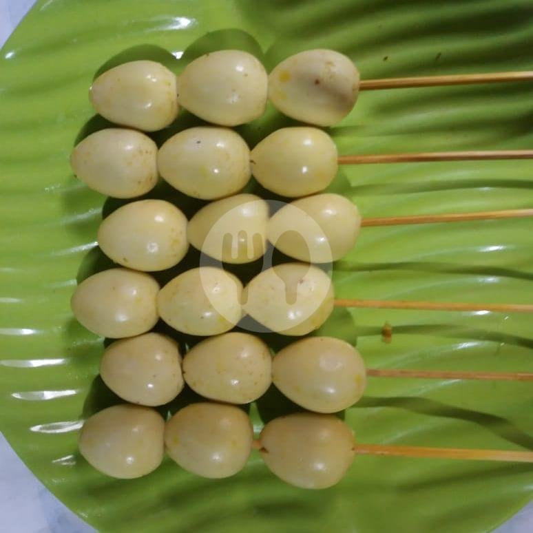 Sate Usus menu Bubur Ayam Sehat Mang Asep, Jalan Raya Ragunan