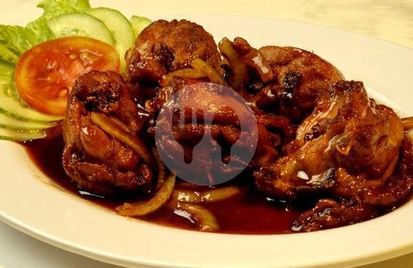 Ayam Goreng Mentega menu Bakmi Pak Tomblok, Kapten Tendean