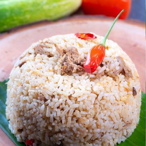 Nasi Jamur Serundeng menu Vegetarian House, Garuda