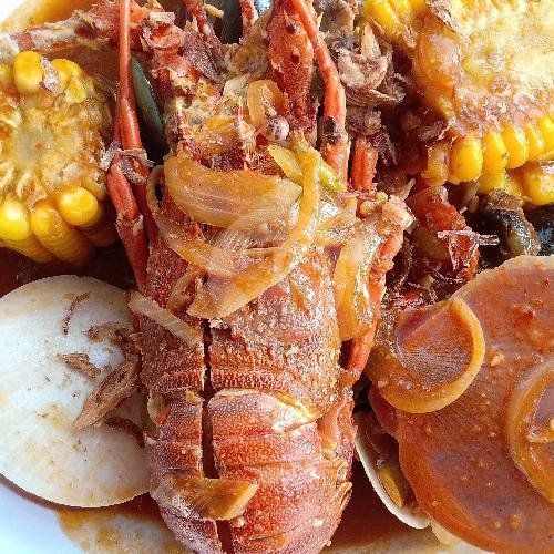 Seafood Mix Tanpa Kepiting menu Warung Seafood Raja Laut