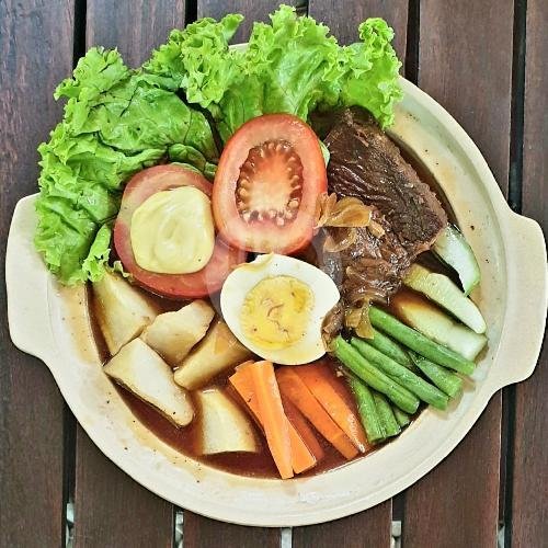 Grilled Beef Rice Bowl menu Kedai Cucian, Ciracas