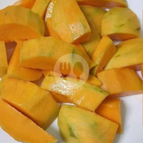 2 Buah Rujak Mangga + Jambu  650 Ml menu Rujak Buah Kacang Atom, Cipete Utara