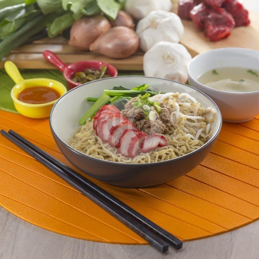 Bakmi Kriting Kecil Ayam jamur (Halal) menu Bakmi Siantar Lina, Kelapa Gading