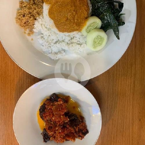 Nasi Paru Kering menu RM. Simpang Raya Bandung, Jln Dalem Kaum No 60