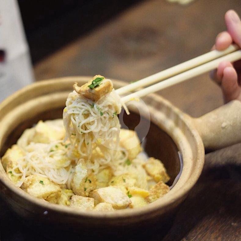 Claypot Misua Tahu Telur Asin menu Claypot Popo, Sabang