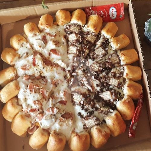 pizza combo uk.+-28cm menu Pizza MP4, Mawar Putih