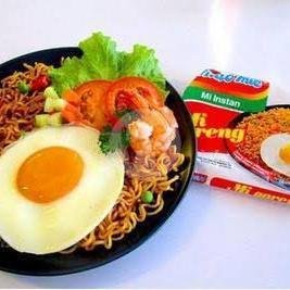 Indomie Rebus / Goreng Double menu Warkop Nusantara 1, Mertoyudan