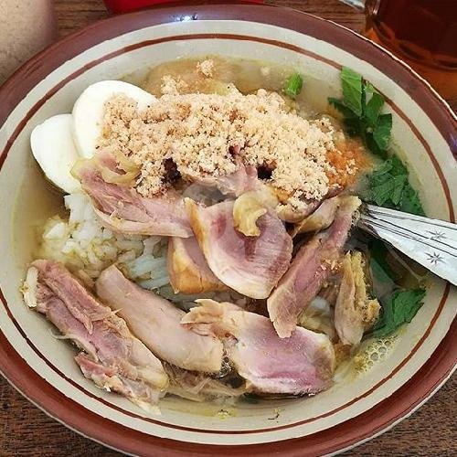 Soto Ayam ( Daging Paha + Kulit ) menu Soto Ayam Kampung Cak Sol, Kedungkandang
