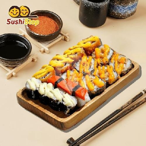 Sushi Signature Katsu Platter menu Sushi Stop, Cempaka Putih