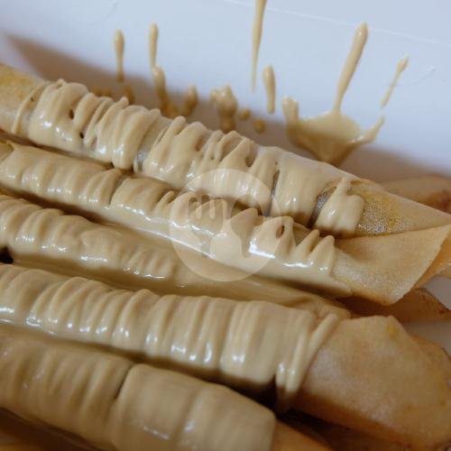 Pisang Crispy Roll Chocolate menu Pisang Keju Ummami, Suromulang