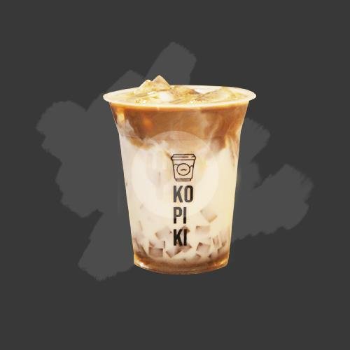 Es Kopi Hazelnut menu Kopiki, Kediri