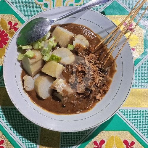 Sate Ayam 1/2 Porsi Tanpa Lontong menu Sate Madura Andalas, Jalan Andalas
