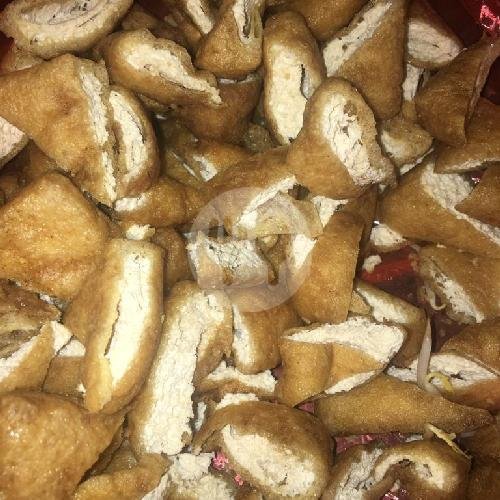 Lontong menu Mie Kopyok Pak Dhuwur, Banyumanik