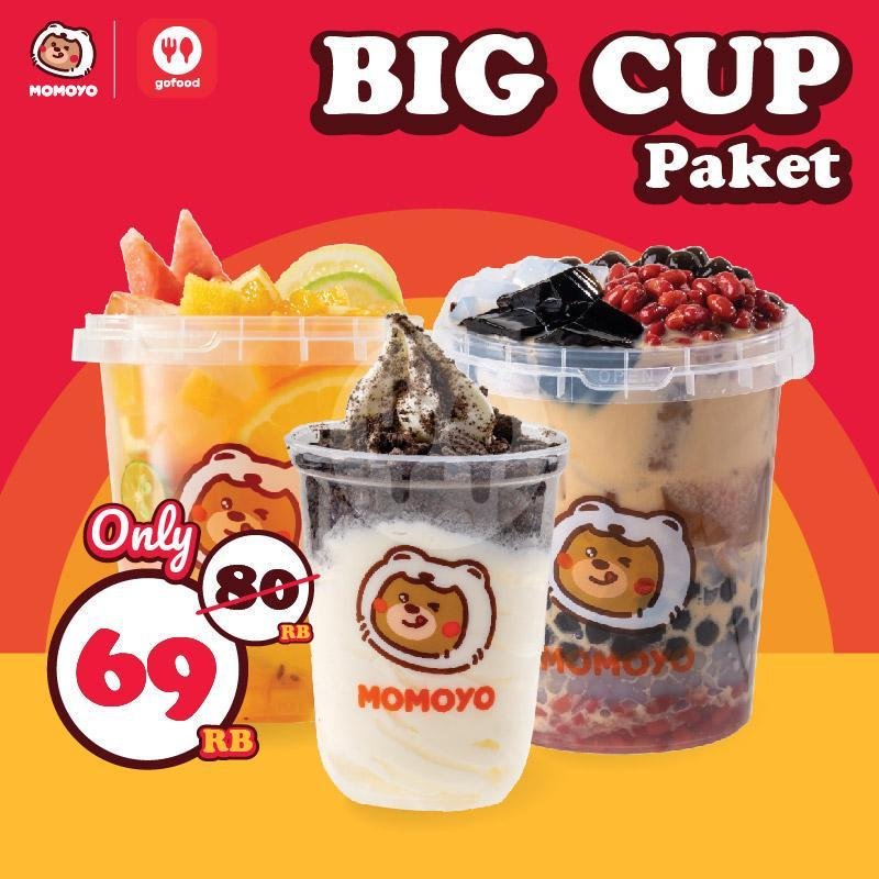 Paket Bahagia menu Momoyo Ice Cream Benhil, Tanah Abang