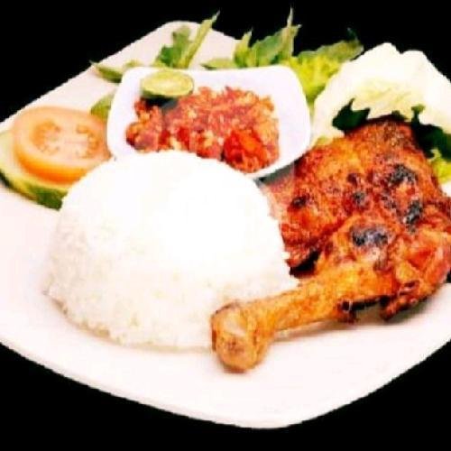 Nasi Pecel Ayam Goreng menu Nasi Pecel Madiun, Sambel Mbok Silah, Merjosari