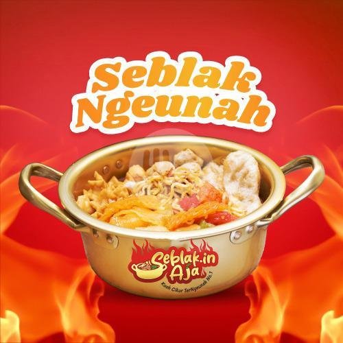 Seblak Geprek menu Teguk, Raya Tengah Kramat Jati