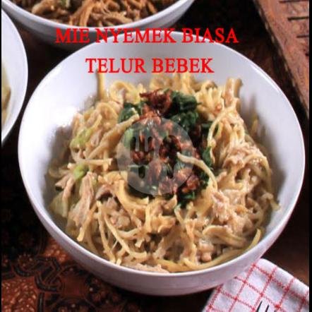 Mie Godog Biasa Telur Bebek menu Mienul Bakmie Jawa, Tebet