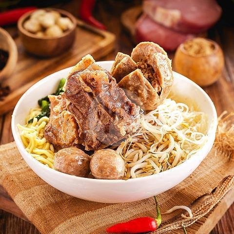 Bakso Mercon + Rusuk menu Bakso Rusuk Sunan Giri, Tebet