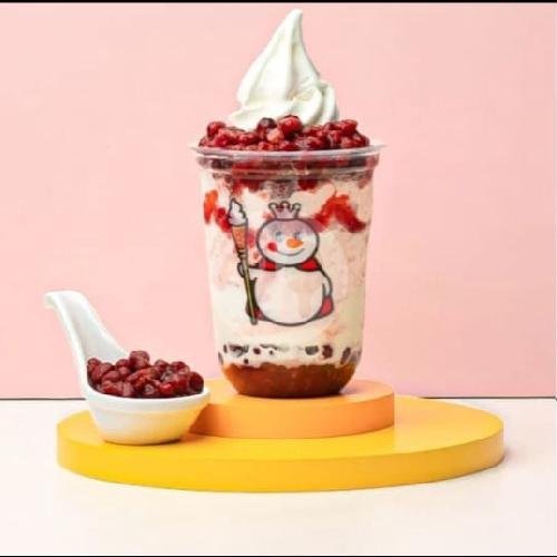 Chocolate Lucky Sundae menu Mixue Pogung Pandega, Sinduadi