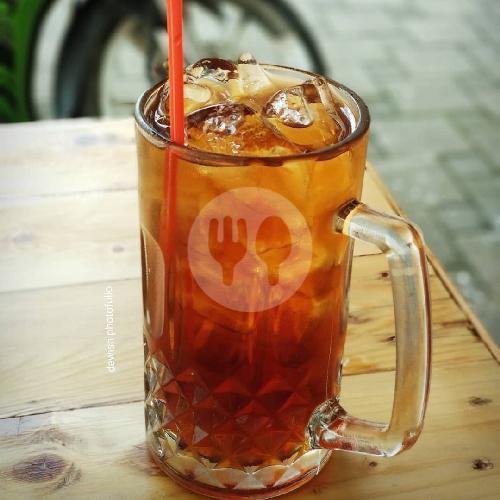 Es Teh menu Pempek Bu Iwik, Stasiun Ceper