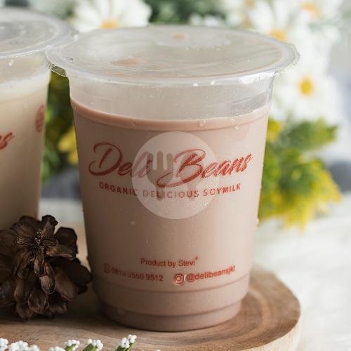Susu Kacang Strawberry menu Susu Kacang Deli Beans, Kebon Jeruk