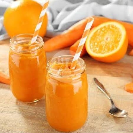 Jus Jerman (jeruk, Mangga) menu BAR Juice, M. Yunus