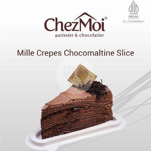 Mille Crepes Choco Maltine menu Chezmoi Patissier & Chocolatier, Condongcatur