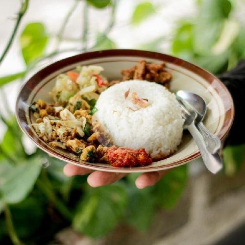 Nasi Putih menu Warmindo Mabar UMS, Tanuragan