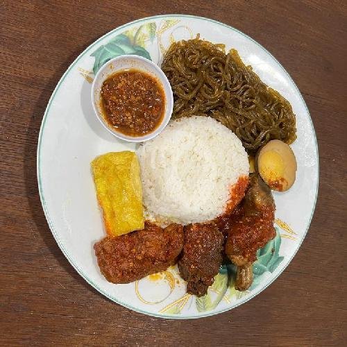 NASI CAMPUR EMPAL menu Nasi Campur Pak Salim, Mulyorejo Dukuh Sutorejo