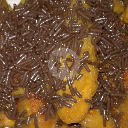 Pisang Extra Keju + Coklat menu Pisang Keju Zahrah, Prajurit Kulon