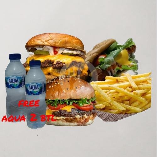 Paket Osing 3 menu Burger Wareg 88, Penganjuran, Banyuwangi