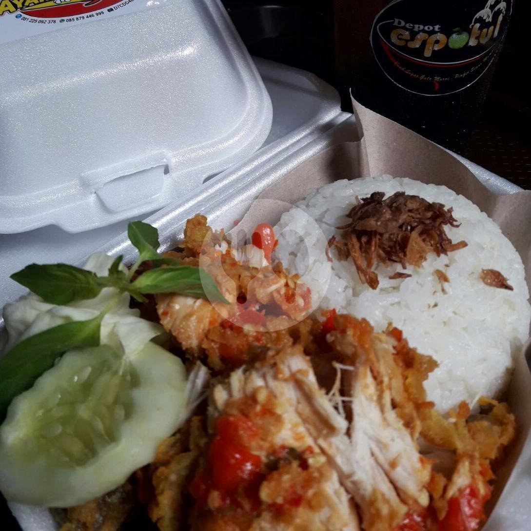 Ayam Saos Asam Manis menu Depot Espotul, Klipang