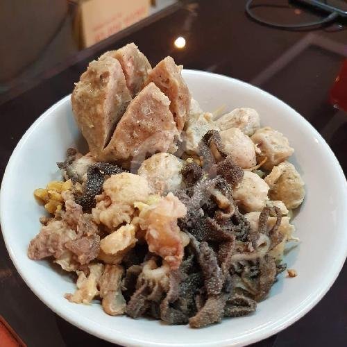 Paket Babat Ttelan (PBT) menu Bakso Kerikil Mas Tono, Depan Shelter PKL