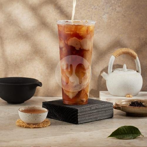 Four Seasons Oolong MILK TEA menu Teazzi, Pakuwon Mall
