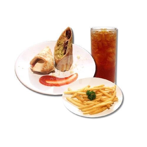 Paket Hemat Sambosa+Kentang+Teh Thoif menu Nasi Biryani Kebuli Mandhi RESTO KHOJA, Siranda