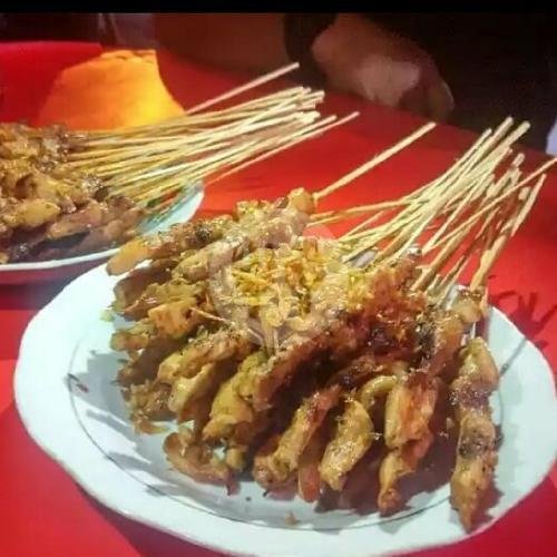 Sate Ayam Spesial Asin Pedas Biasa menu Sate (ML) Maleber, Andir