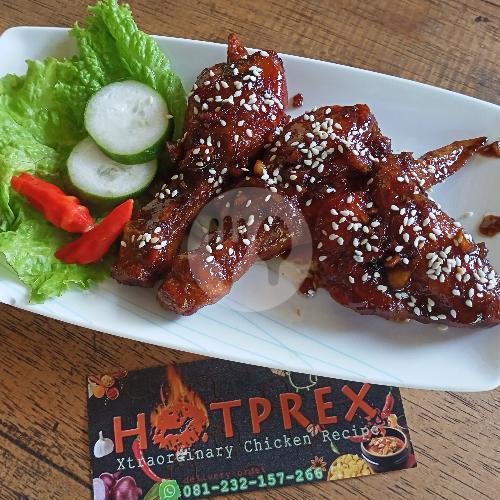 Double Gochujang Korean Chicken menu Kedai Es dan Ayam Geprek Hotprex, Dadapan