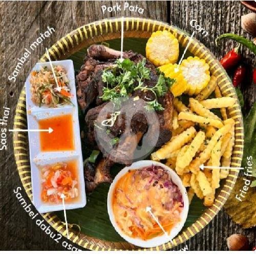 Iga Penyet menu Pig Hunter, Taman Palem