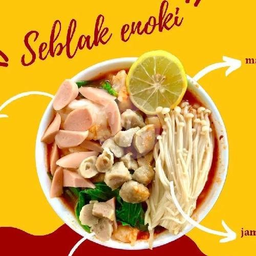 Seblak Campur Tulang menu Seblak Abim, Sukun