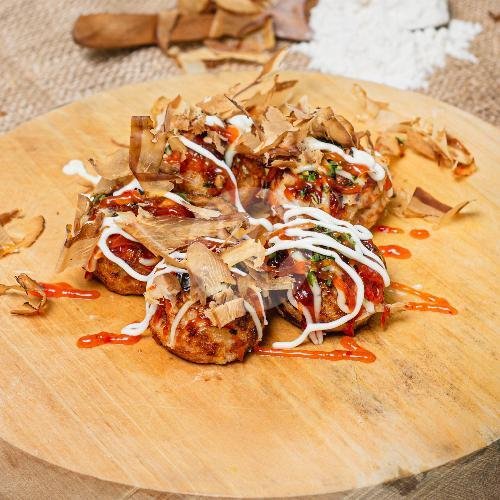 Takoyaki Udang menu Yuza Beef Noodle, Jl Raya Banjaran No 227