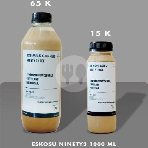 Eskopi Susu Gula Aren 1000 Ml menu Ninety3 Coffee, Sutisna Senjaya