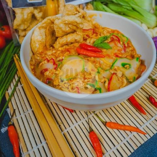 Seblak Biasa menu Seblak Gobyos, Siwalankerto