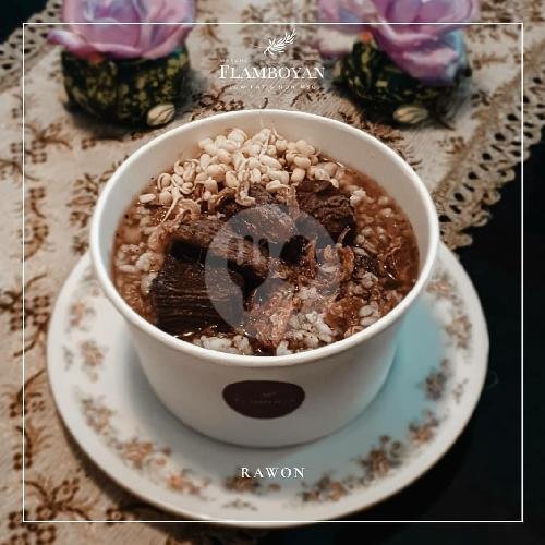 Pentol Bos Kabul Campur Isi 20pcs + Saus Pisah menu Warung Flamboyan Soto Ayam Kampung, Karangploso