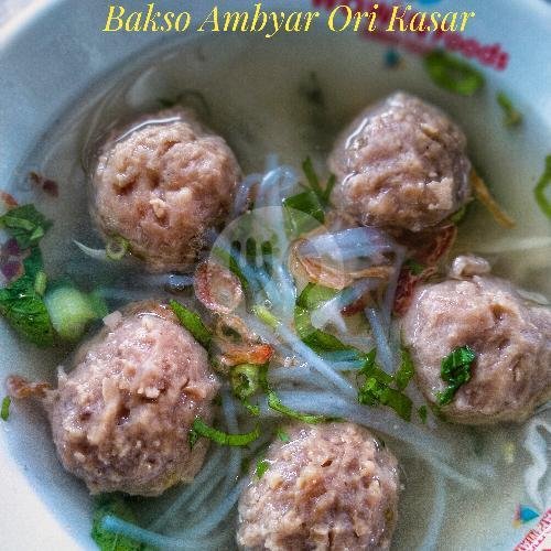 Bakso Ambyar Gila Mix menu Bakso Ambyar Pak Sogol, Ngasem