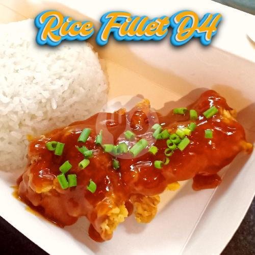Rice Fillet D4 Gochujang menu D4 Fried Chicken, Kediri Kota