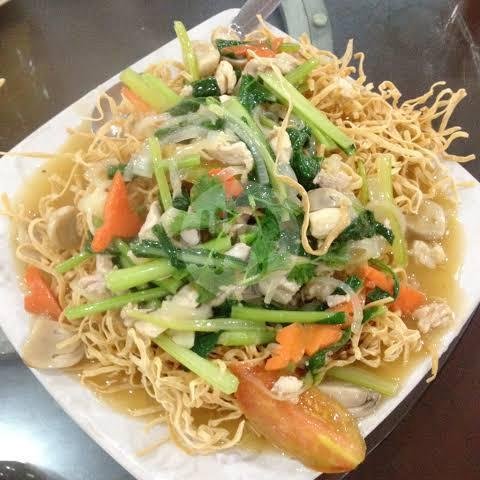 Udang Goreng Tepung menu Seafood Ana Aroma Desa, Sepat Kebagusan