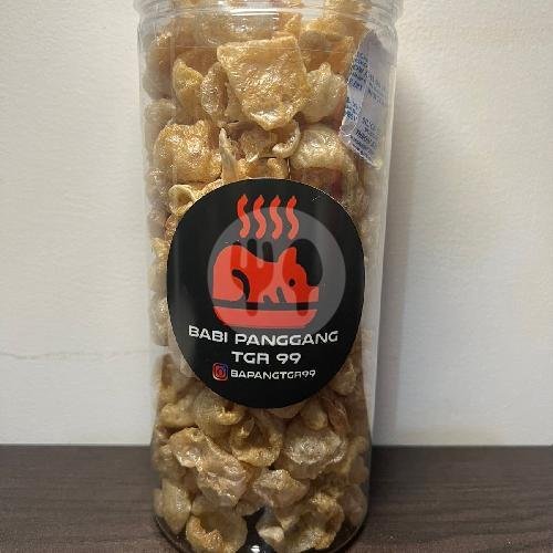 Kerupuk Babi Toples Besar menu Babi Panggang TGR 99, Green Garden