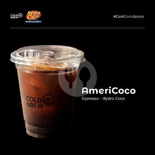 Coco Cha menu Cold 'n Brew, Parangtritis
