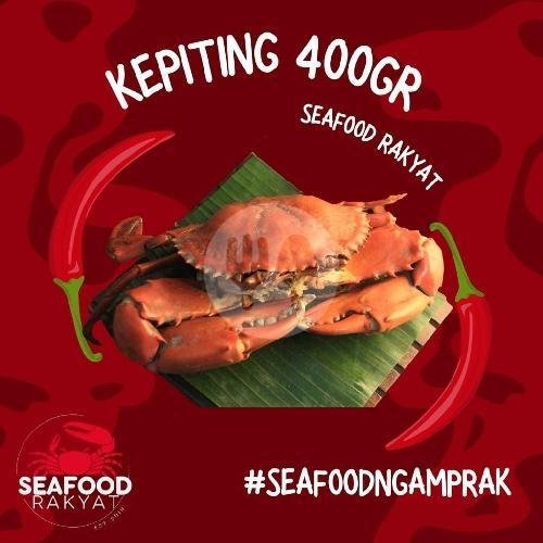Kepiting 2-3ekor 1kg menu Seafood Rakyat, Seafood Ngamprak, Kepiting Asap, Petukangan